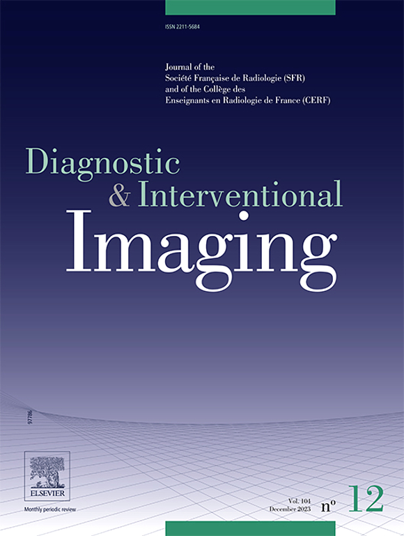 Go to journal home page - Diagnostic and Interventional Imaging